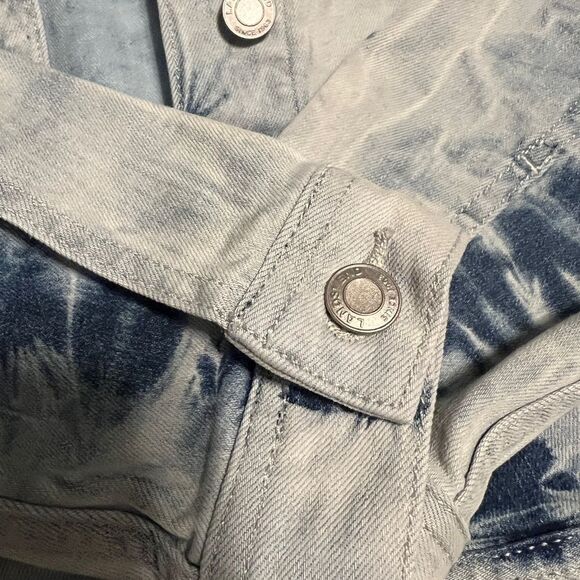 Lands' End Blue Jean Jacket Tie-Dye - Picture 8 of 10